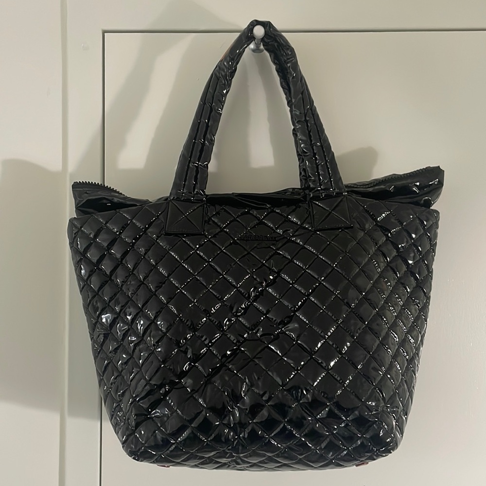 MZ Wallace Medium Metro Tote - Patent Black